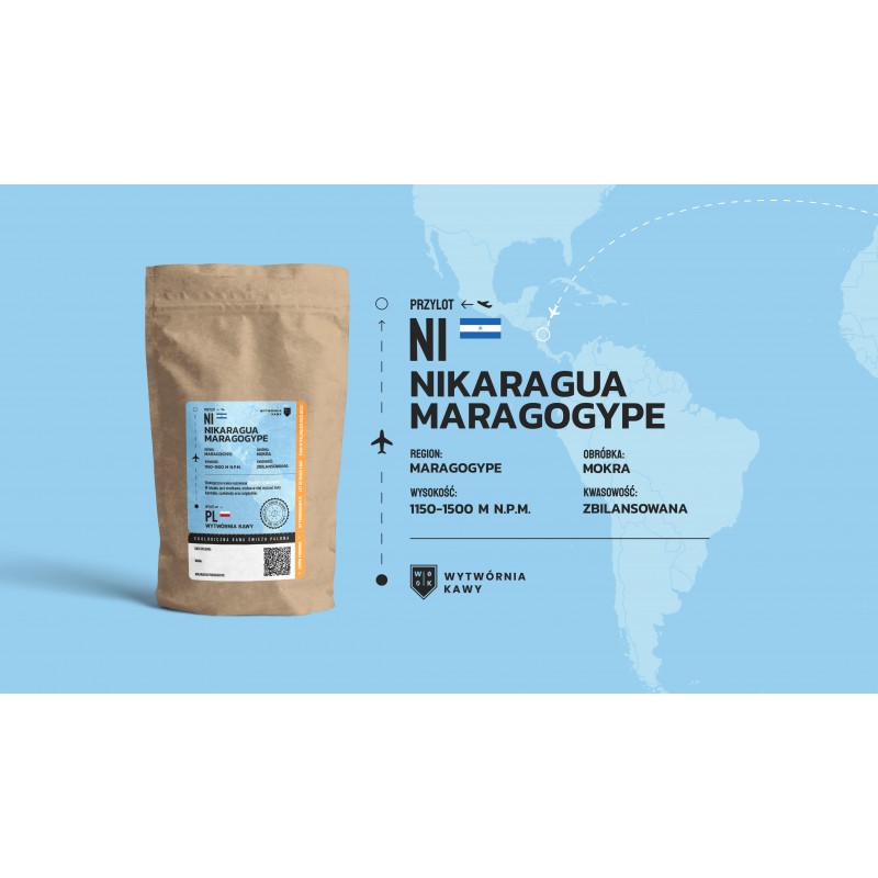 Nikaragua Maragogype - ARABICA 100%