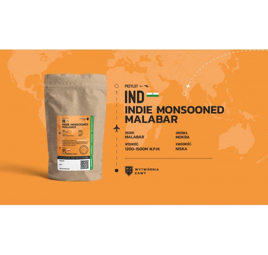 Indie Monsooned Malabar - ARABICA 100%