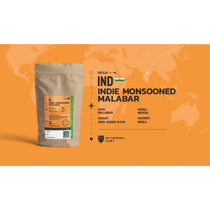 Indie Monsooned Malabar - ARABICA 100%