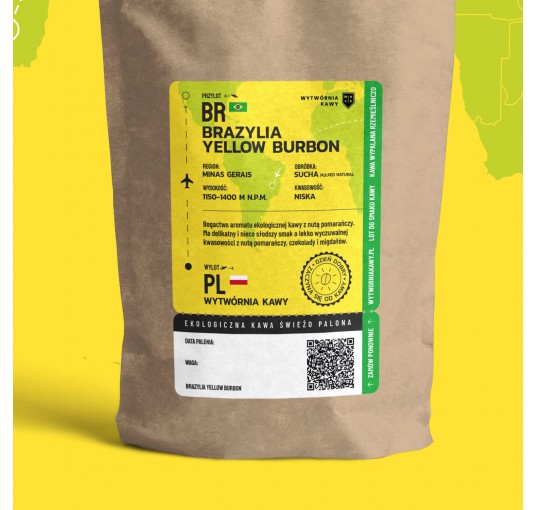 Brazylia Yellow Burbon - ARABICA 100%